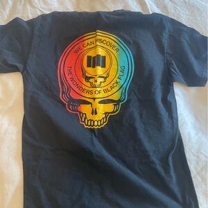 Grateful Dead , Black Flag T Shirt